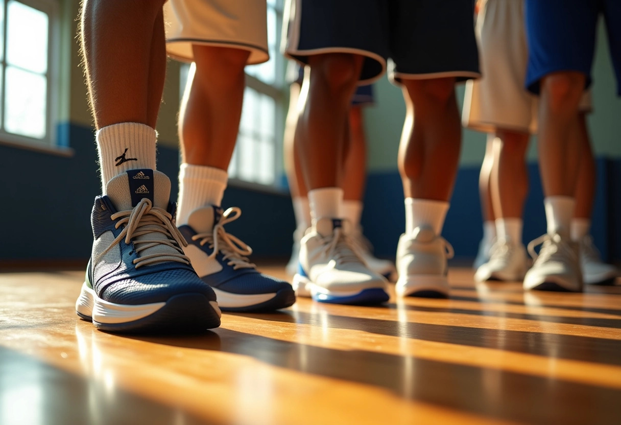 basketteurs + chaussures